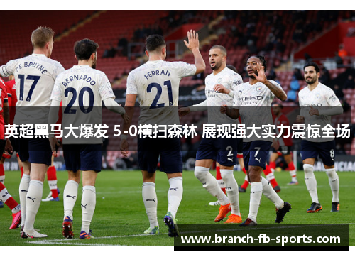 英超黑马大爆发 5-0横扫森林 展现强大实力震惊全场 英超黑马大爆发 5-0横扫森林 展现强大实力震惊全场